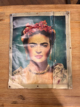 Charger l'image dans la galerie, Cadre décoratif en métal recyclé, style vintage industriel — modèle 5
