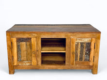 Load image into Gallery viewer, TV cabinet in recycled wood