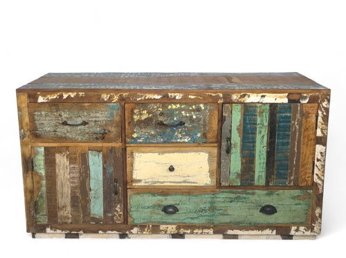 Recycled wood sideboard