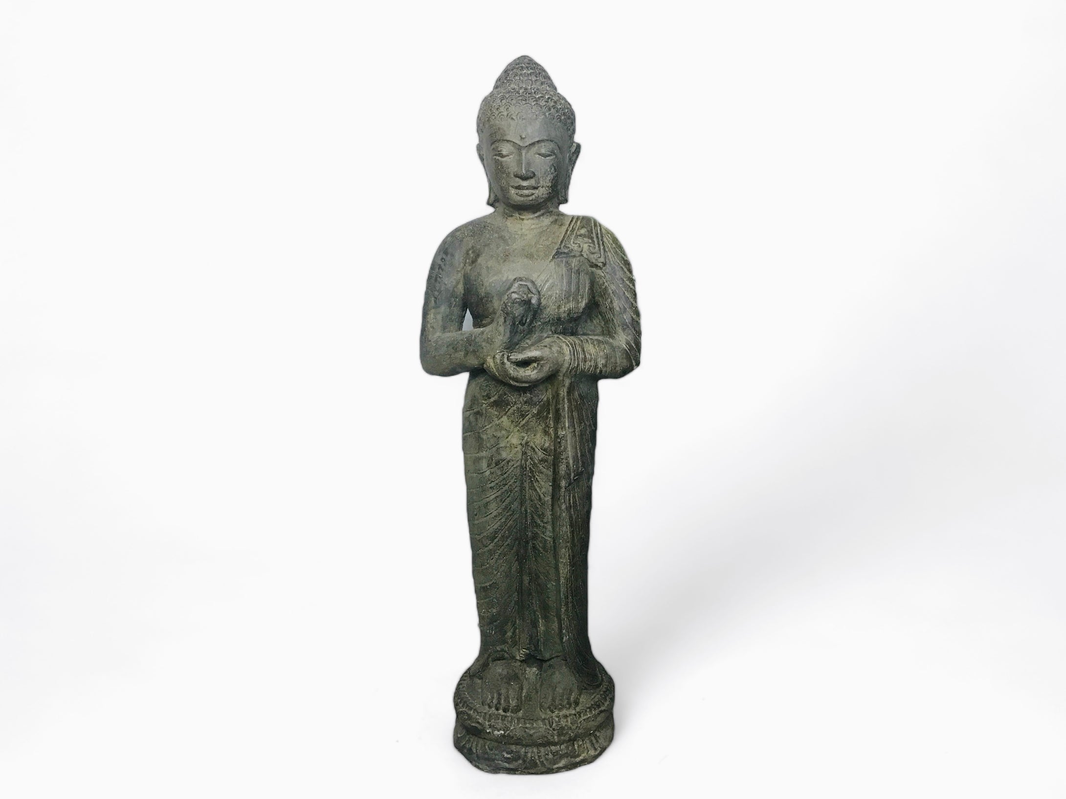 Bouddha statue en pierre