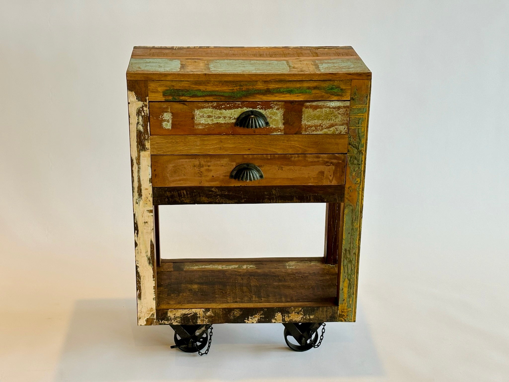 2 Drawer Console on Wheels