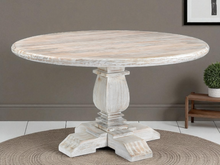 Charger l&#39;image dans la galerie, Table ronde blanche Montauk