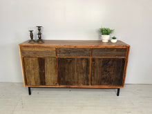 Load image into Gallery viewer, Sideboard in rosé acacia wood