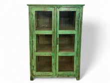 Charger l&#39;image dans la galerie, Cabinet Antique Vert