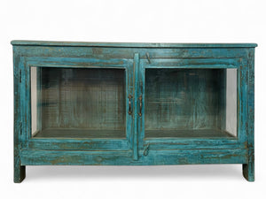 Cabinet antique bleu