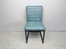 Load image into Gallery viewer, Blue modern chair