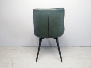 Green captain chair