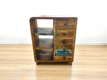 Load image into Gallery viewer, Recycled Wood Sideboard – 3 Doors, 3 Drawers