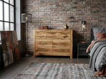 Charger l'image dans la galerie, Commode en bois de rose 7 tiroirs