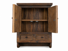 Load image into Gallery viewer, Recycled wood medicine cabinet