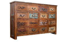 Load image into Gallery viewer, Chest of drawers in recycled teak wood