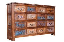 Load image into Gallery viewer, Chest of drawers in recycled teak wood