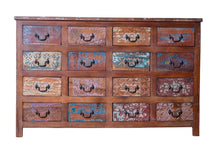 Load image into Gallery viewer, Chest of drawers in recycled teak wood