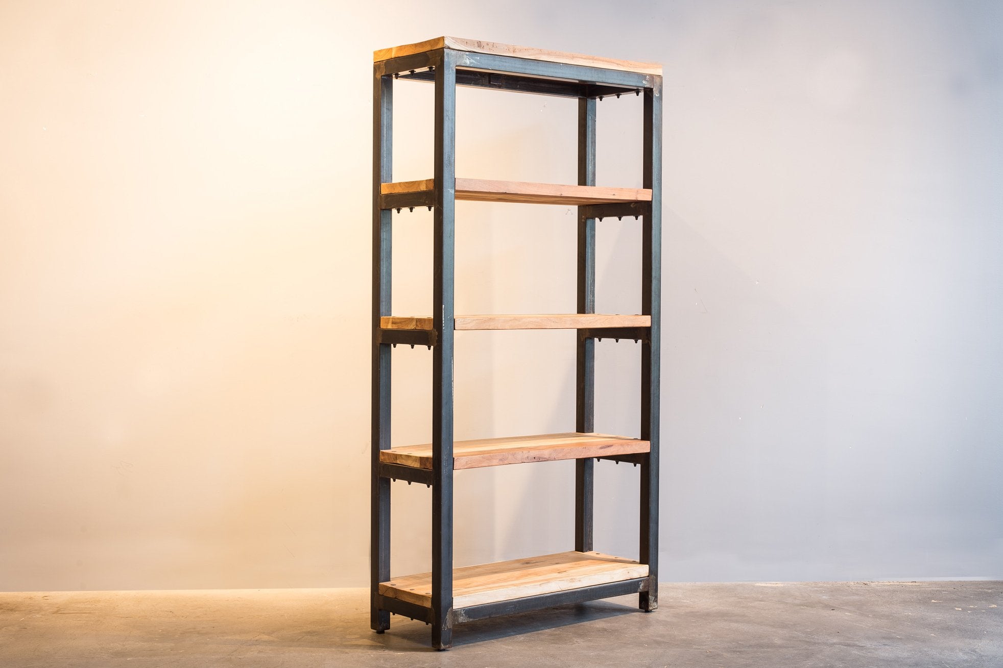 Vara recycled wood bookcase