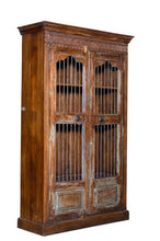 Load image into Gallery viewer, Large wardrobe with barred doors