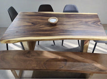 Load image into Gallery viewer, Suar wood dining table 2.5-3in