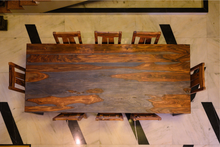 Charger l&#39;image dans la galerie, Table à dîner en bois de rose