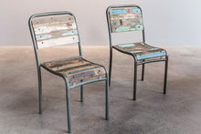 Charger l&#39;image dans la galerie, CHAISES - Chaise en bois recyclé Gara - Espace Meuble