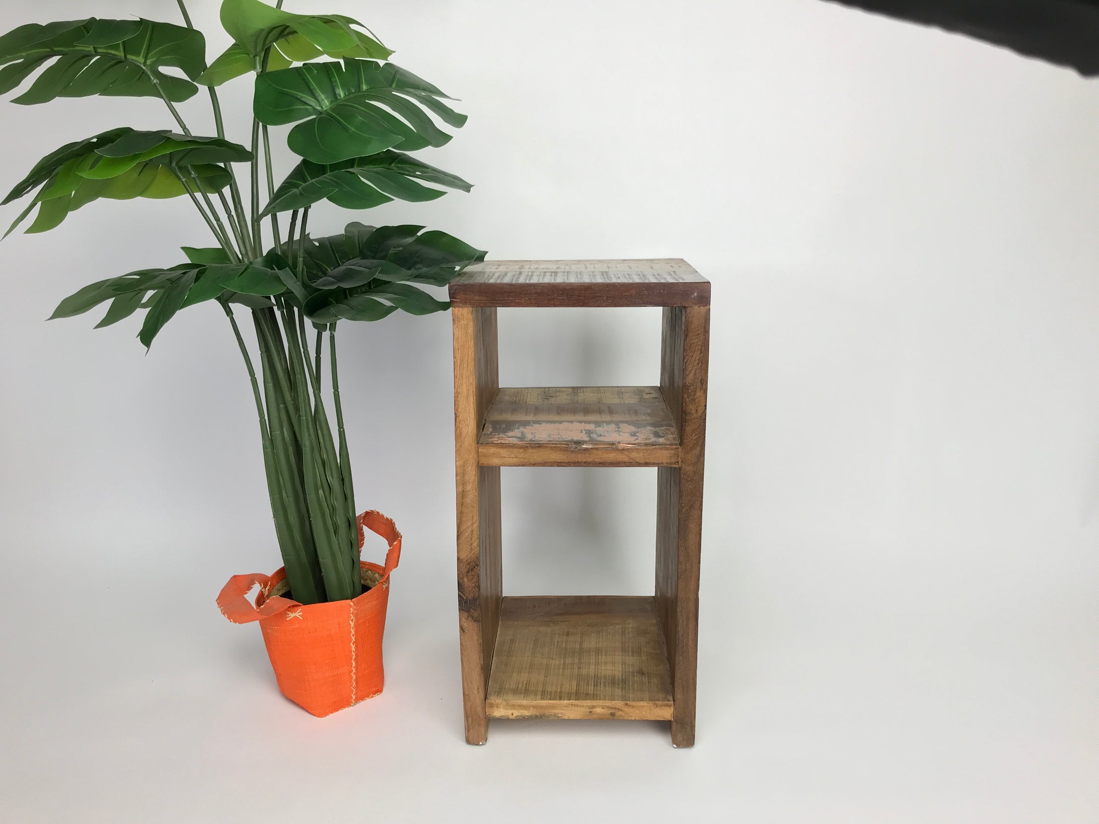 Recycled Neem bedside table