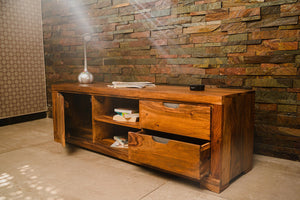 Rosewood TV cabinet