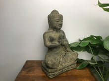 Charger l&#39;image dans la galerie, Bouddha assis statue en pierre