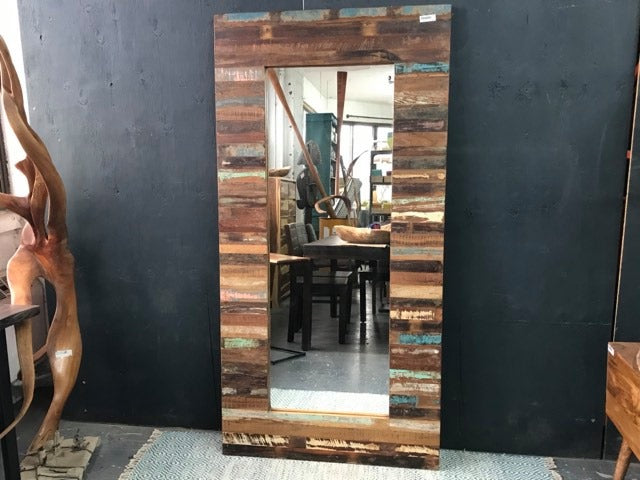 Miroir Bois Recyclé