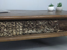 Load image into Gallery viewer, Coffee table in recycled teak wood