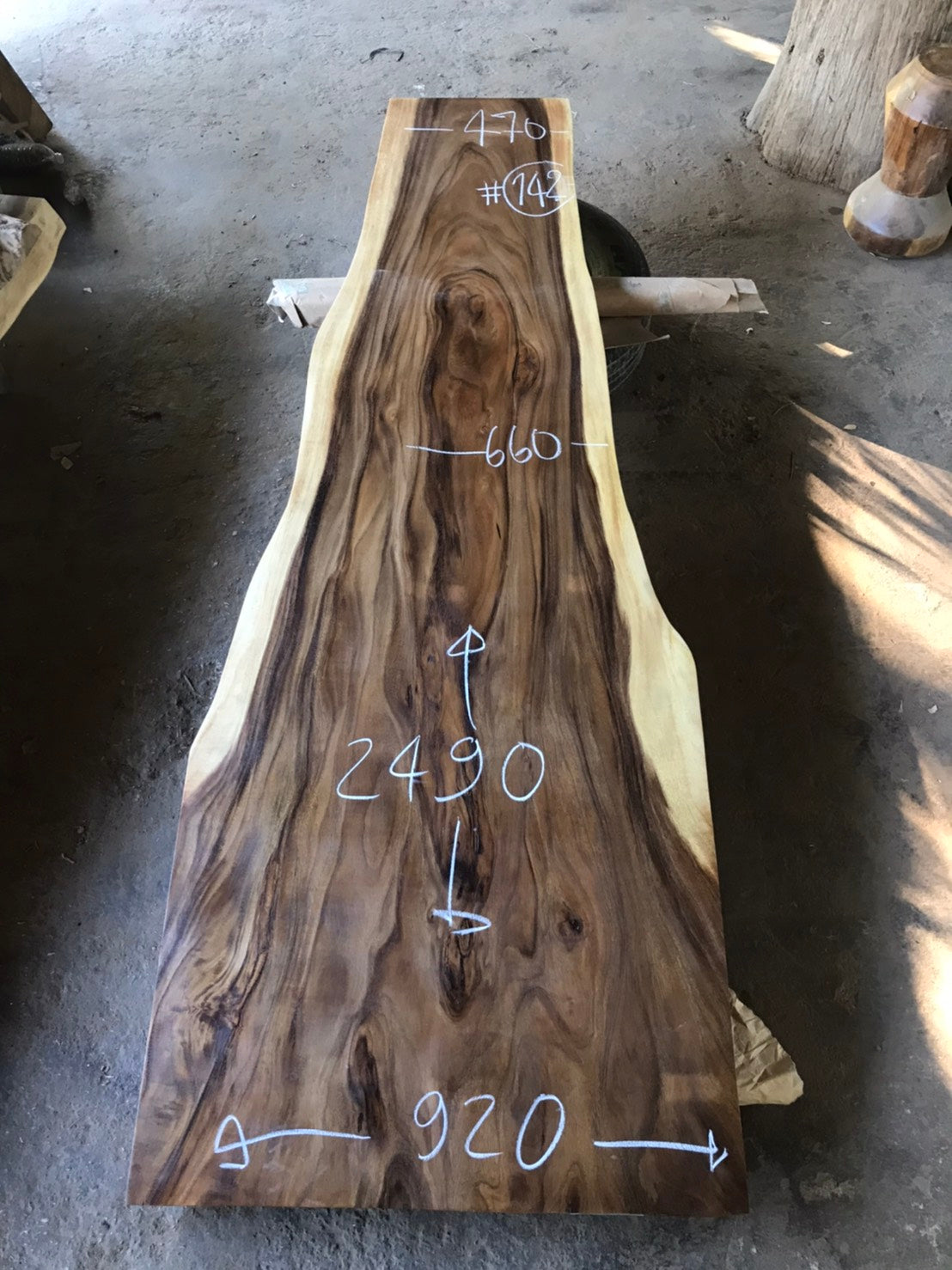 Suar Live Edge Slab (98 