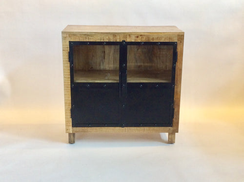 Mango Wood 2-Door Sideboard