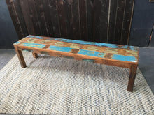 Load image into Gallery viewer, Prema Recycled Wood Bench